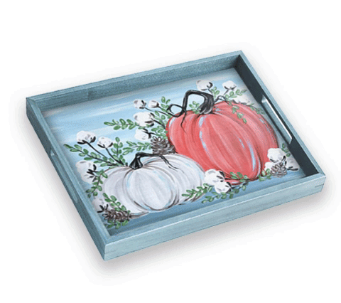 CHOOSE YOUR SURFACE - CANVAS OR WOOD TRAY